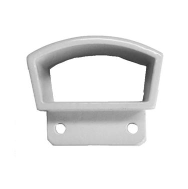 HR10 TOP WALL MOUNT - ALUM - WHITE